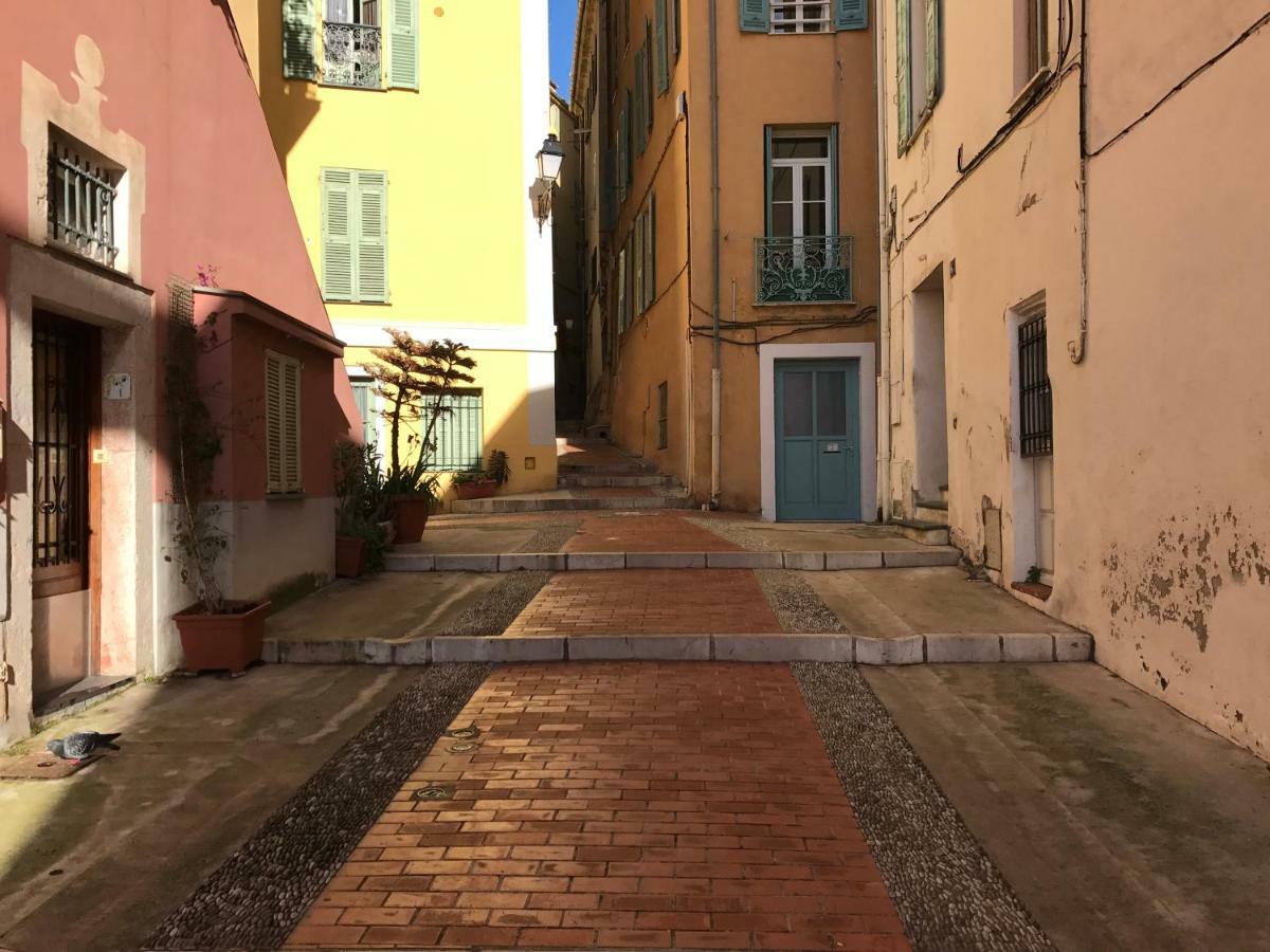 Ferienwohnung Le Petit Bateau Menton Exterior foto