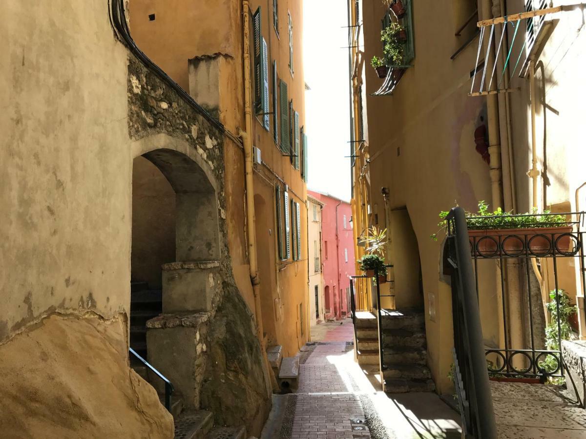 Ferienwohnung Le Petit Bateau Menton Exterior foto