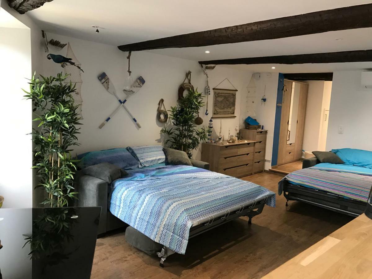 Ferienwohnung Le Petit Bateau Menton Exterior foto