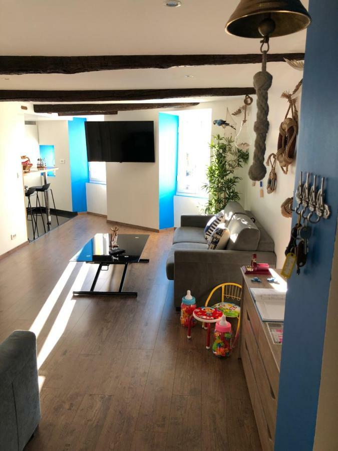 Ferienwohnung Le Petit Bateau Menton Exterior foto