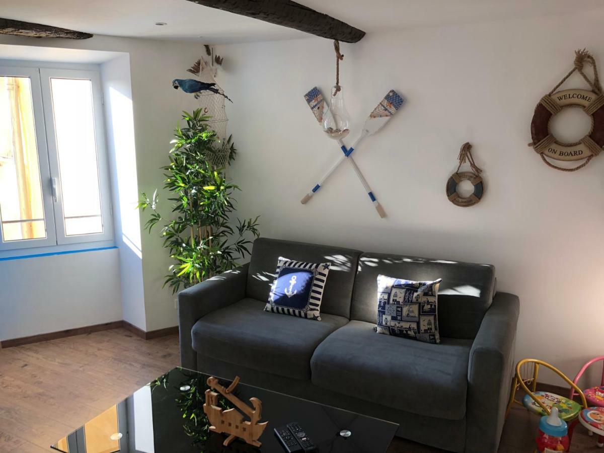 Ferienwohnung Le Petit Bateau Menton Exterior foto